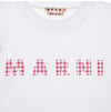 Marni Checked Logo Crop Women’s T-Shirt 137667259 [P]