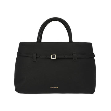 Manu Atelier Le Gams Bond 35 Black Women's Tote Bag 2024279 149554626 [P]