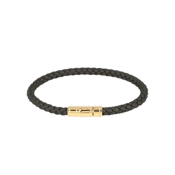 TOM FORD ブレイドレザー男性用ブレスレット 158374133 [P]