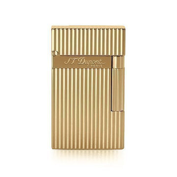 S.T. DUPONT Feuerzeug 016827 Linie 2 Gold Männerfeuerzeug 76396153 [P]