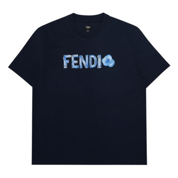 FENDI Herren Kurzarm-T-Shirt mit Logo FY0936 AYXV F0PTH 158521629 [P]