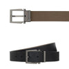 Salvatore Ferragamo Brown Sugar Black Reversible Belt 67 0253 0770729 158525570 [P]