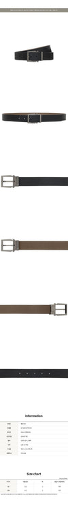 Salvatore Ferragamo Brown Sugar Black Reversible Belt 67 0253 0770729 158525570 [P]