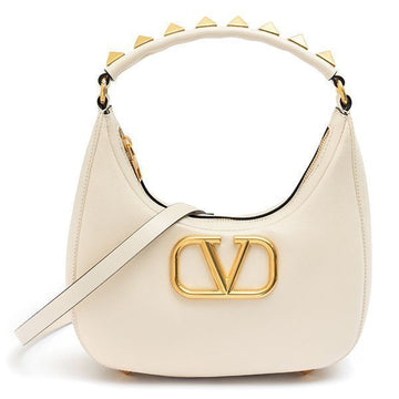 VALENTINO Studded Sign Hobo Bag 46980261 [P]