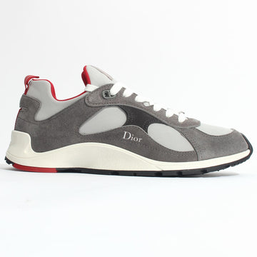 Dior 26SS Mile Sneakers Grey Red 3SN352ACU H863 158526748 [P]