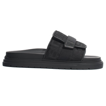 Fendi FF Logo Slippers Black 7X1850 AOMF F0ABB 158526757 [P]