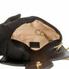 Gucci GG Marmont Matelassé Supermini Shoulder Bag Black Gold 158500846 [P]