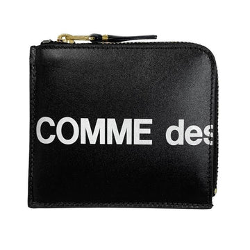 COMME DES GARCONS Klassische Leder-Zipper-Geldbörse 158527435 [P]