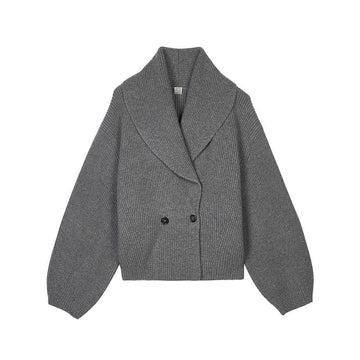 Toteme Cardigan with Shawl Lapel for Women 158528034 [P]