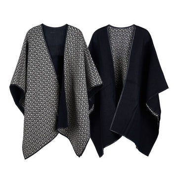 Salvatore Ferragamo Reversible Gancini Cape 158528051 [P]