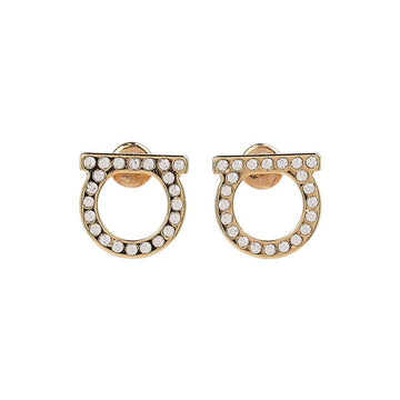 Salvatore Ferragamo Women's Gancini Crystal Earrings 158528138 [P]