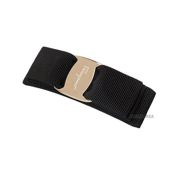 SALVATORE FERRAGAMO 34 2019 NERO ORO 0495450 SS26 Damen Haarklammer 158528158 [P]