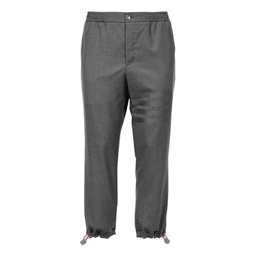 THOM BROWNE アンカーストリングトラックパンツ ダークグレー MTT030A 06146 025 92552386 [P]