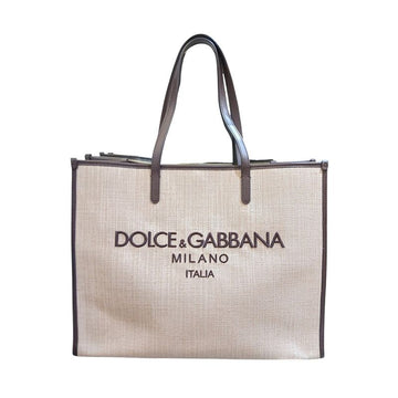 DOLCE & GABBANA Logo Canvas Schultertasche 158531515 [P]