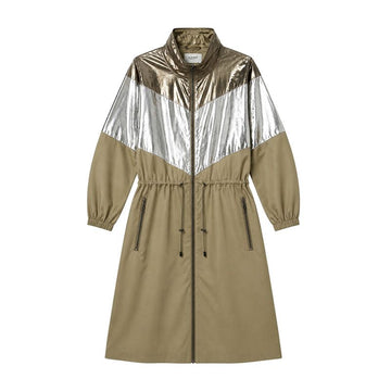 Isabel Marant Two-Tone Windbreaker Long Jacket 34 158531599 [P]