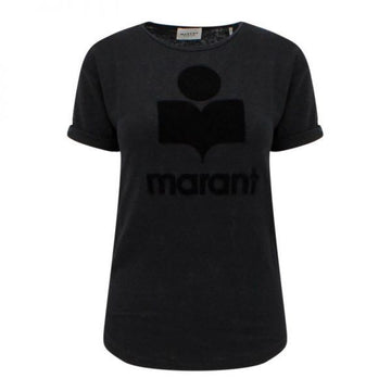 Isabel Marant Linen Logo T-Shirt 158536946 [P]