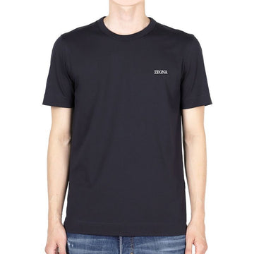 ZEGNA エルメネジルド ゼニア メンズ チェスト ロゴ 半袖 E7360A5 B760 B09 130822060 [P]