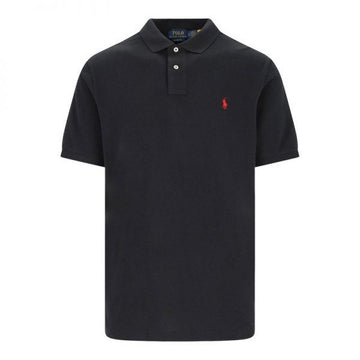 POLO RALPH LAUREN Pony-Logo gesticktes Mesh Poloshirt mit kurzen Ärmeln (710783656020) 158517201 [P]