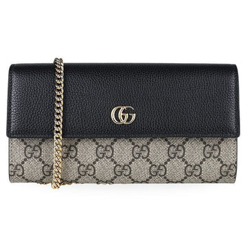 GUCCI 女性用バイカラー財布チェーンバッグ 151464710 [P]