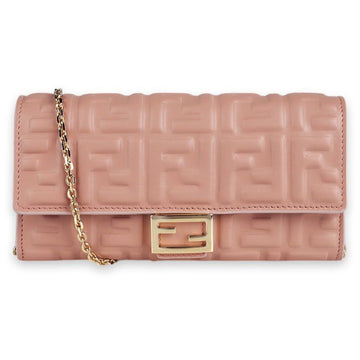 FENDI バゲット コンチネンタル チェーン ウォレットバッグ(ピンク) 8M0365 AAJD F1SK3 135853875 [P]