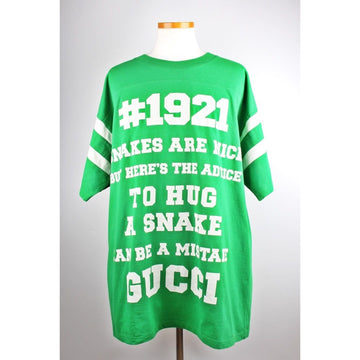 Gucci Limited Edition 1921 Printed T-Shirt Green XL(105) 158537390 [P]
