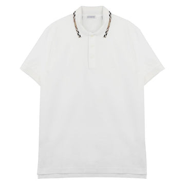 BURBERRY チェックトリミングコットンポロシャツ 155379913 [P]