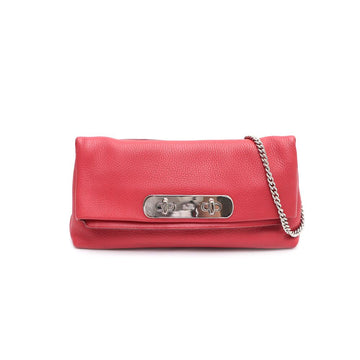 Coach Silver Chain Leather Crossbody Bag kk56762761 158538348 [P]