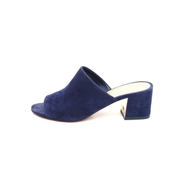 Tory Burch Suede Wedge Platform Mules and Slippers 09926693 158538384 [P]