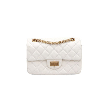 CHANEL Vintage Mini Calfskin Gold-Tone Shoulder Bag and Crossbody 2.55 AS0874 kk58216092 158538438 [P]