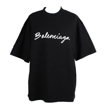 Balenciaga Drawing Logo Short Sleeve T-Shirt Black XS 158539045 [P]