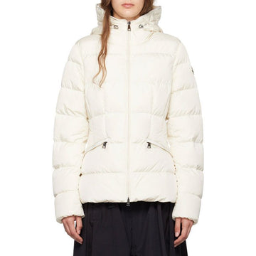 Moncler Short Hooded Down Jacket White 1A00151 539ZD 04A 158539638 [P]