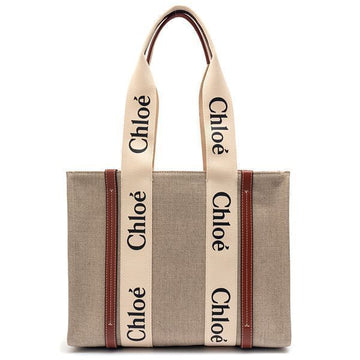 CHLOE ウッディ ミディアム トートバッグ 90U 67191688 [P]