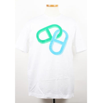 Hermes Icon White Short Sleeve T-Shirt L(100) 158539698 [P]