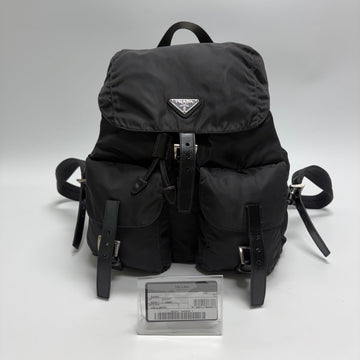 PRADA Nylon Rucksack Medium Schwarz Unisex 158539799 [P]