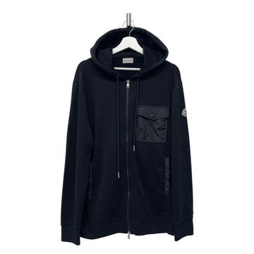 MONCLER Hooded Jacket mit Logo-Patch 158539910 [P]