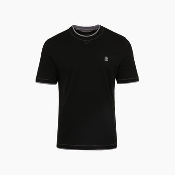 BRUNELLO CUCINELLI Layered Crew Neck T-Shirt 158539933 [P]