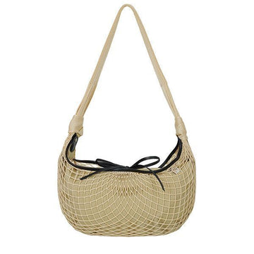 LEMAIRE Kreuzungs-Vorhang-Tasche in Lichtbeige 155376068 [P]