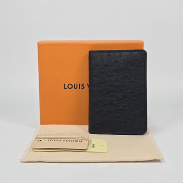 Louis Vuitton Ostrich Pocket Organizer Card Holder 158542116 [P]