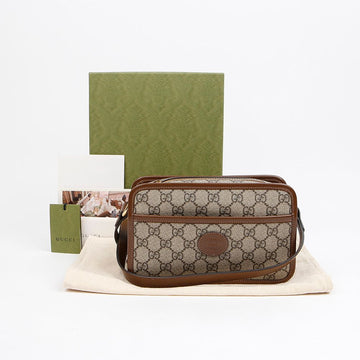 Gucci Interlocking G Mini Canvas Shoulder Bag 158378419 [P]