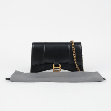 BALENCIAGA ミニチェーンショルダーバッグ ブラック 158377971 [P]