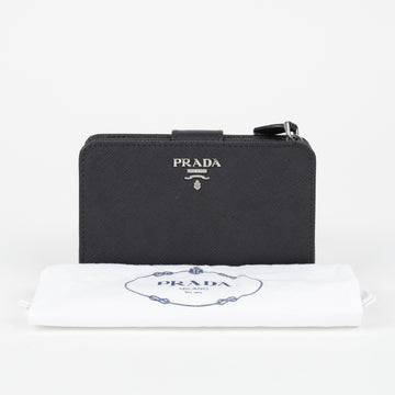 PRADA Metalllogo Geldbörse 158378009 [P]