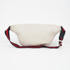 GUCCI ホワイト レザー ロゴ プリンティング ヒップ バッグ 158406864 [P]