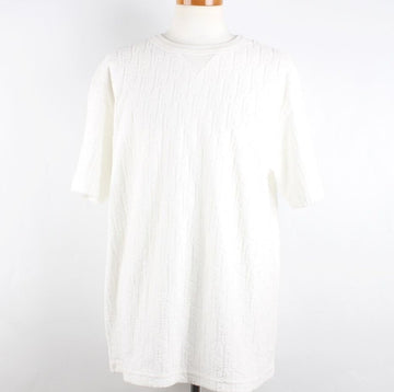 Dior Oblique Terry Cotton Jacquard Short Sleeve T-Shirt L(100) 158542390 [P]