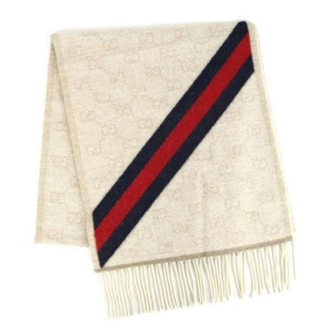 GUCCI GG ウェブ ウール マフラー 570603 3G200 9568 62864584 [P]