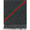 GUCCI GG Web Schal 570603 3G200 1466 Charcoal 62864583 [P]