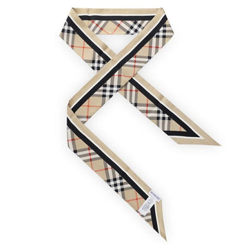 Burberry Women's Checked Silk Scarf (Sand) 8114238 158538380 [P]