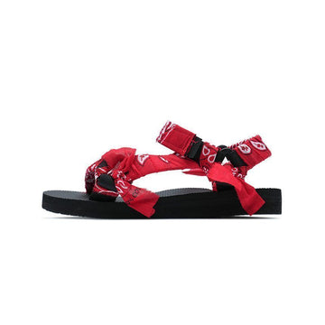 Arizona love Trekky Bandana Sandals Red 152735244 [P]