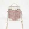 CHANEL Tweed Vanity Cosmetic Bag 158379226 [P]