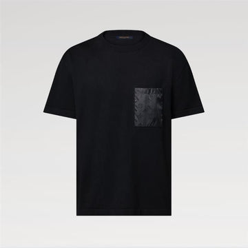 LOUIS VUITTON テクニカルシグネチャーディテールTシャツ 1AJRLX / メンズラウンドネック半袖Tシャツ 158544066 [P]