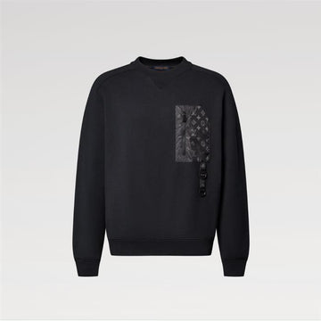 LOUIS VUITTON Sweatshirt mit technischen Signaturdetails 1AJRB3 158544365 [P]